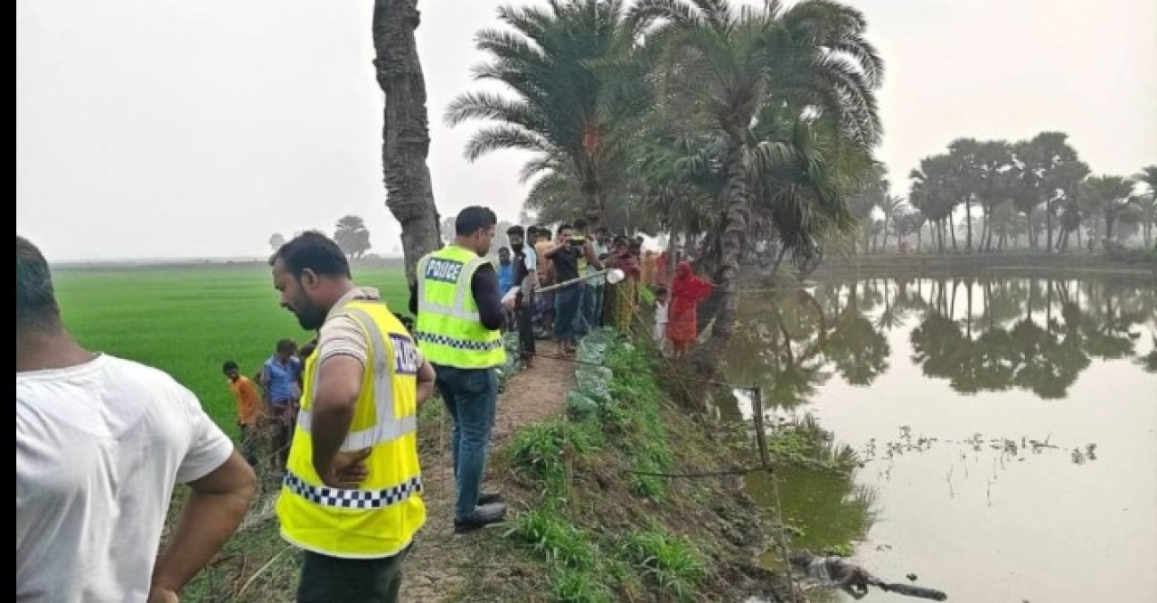 যশোর মনিরামপুর উপজেলায়  মাছের ঘেরে যুবকের  লাশ উদ্ধার
