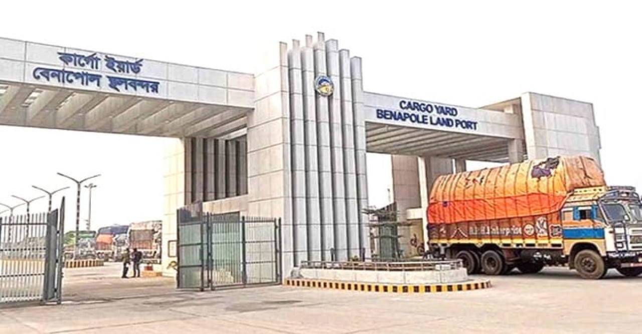 জুলাই গণঅভ্যুত্থান দিবসে মঙ্গলবার বেনাপোল দিয়ে আমদানি-রপ্তানি বন্ধ