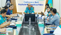 রাজশাহী মেট্রোপলিটন পুলিশের মাসিক অপরাধ পর্যালোচনা সভা অনুষ্ঠিত
