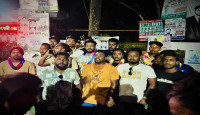 তাহেরপুর কলেজে ছাত্রদলের কমিটি ঘোষণায় আনন্দ র‍্যালি-