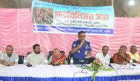 নড়াইলে আসন্ন শারদীয় দুর্গোৎসব উপলক্ষ্যে আইন-শৃঙ্খলা বিষয়ক মতবিনিময়