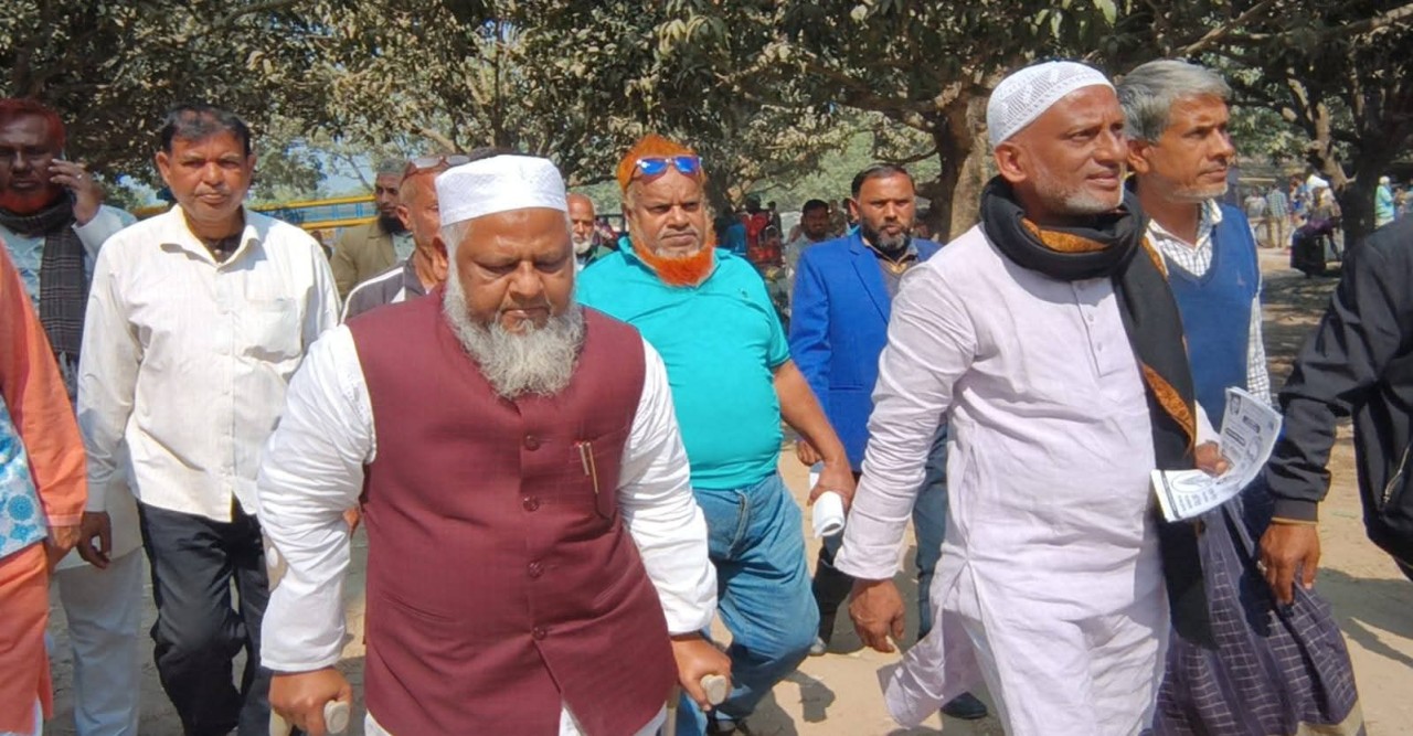 শফিকুল হক মিলনের সমর্থনে পবা-মোহনপুরে বিএনপির বিশাল গণসংযোগ