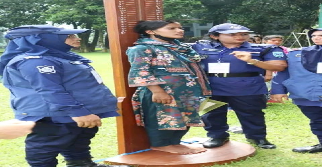 নীলফামারী জেলায় বাংলাদেশ পুলিশে ট্রেইনি রিক্রুট কনস্টেবল পদে নিয়োগ জুন-২০২৫ এর ১ম দিনের কার্যক্রম সম্পূর্ণ