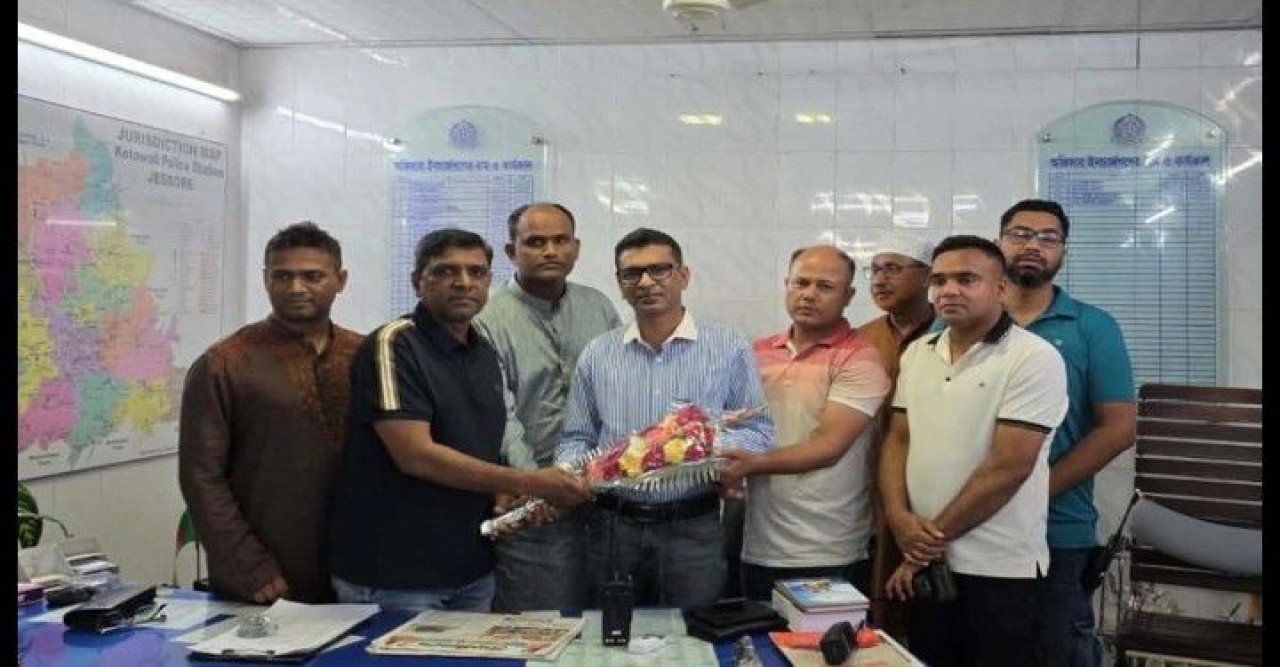 কোতোয়ালি থানার নতুন ওসি হিসেবে মাসুম খানের যোগদান