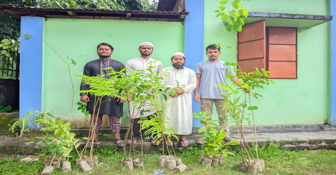 হৃদয়ে নান্দাইল এর বৃক্ষ রোপণ কর্মসূচি অনুষ্ঠিত