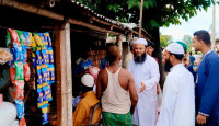 ভূরুঙ্গামারীতে হাত পাখা মার্কার প্রার্থী হারিসুল বারি রনির গণসংযোগ