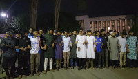 ঢাকায় ব্যবসায়ী হত্যার প্রতিবাদে রাবিতে শিক্ষার্থীদের বিক্ষোভ মিছিল