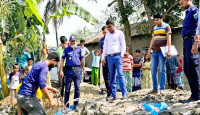 সিংড়ায় অবৈধ স্থাপনা উচ্ছেদ