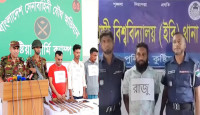 কুষ্টিয়ার শীর্ষ চরমপন্থী লিপ্টন ও রাজু শৈলকুপার ট্রিপল মার্ডারে শোন অ্যারেস্ট