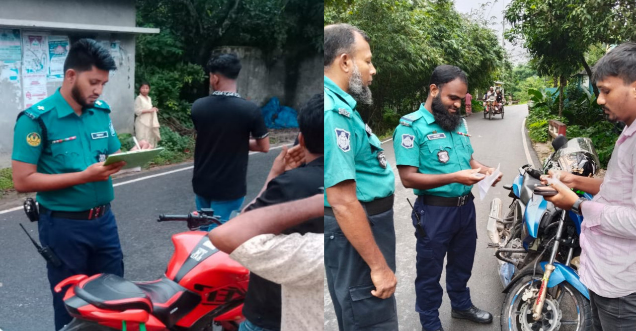 রাজশাহীতে মাদকবিরোধী চেকপোস্ট