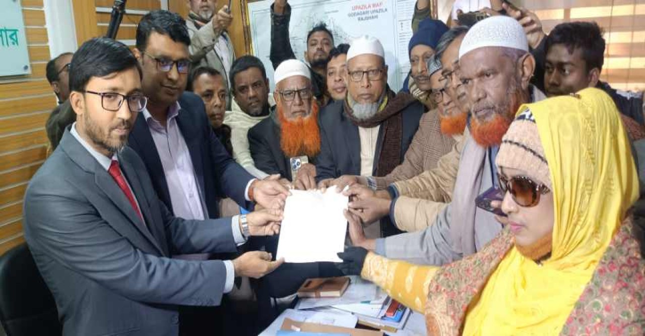 রাজশাহী-১ আসনে বিএনপির মনোনয়ন ফরম তুললেন শরীফ উদ্দিন