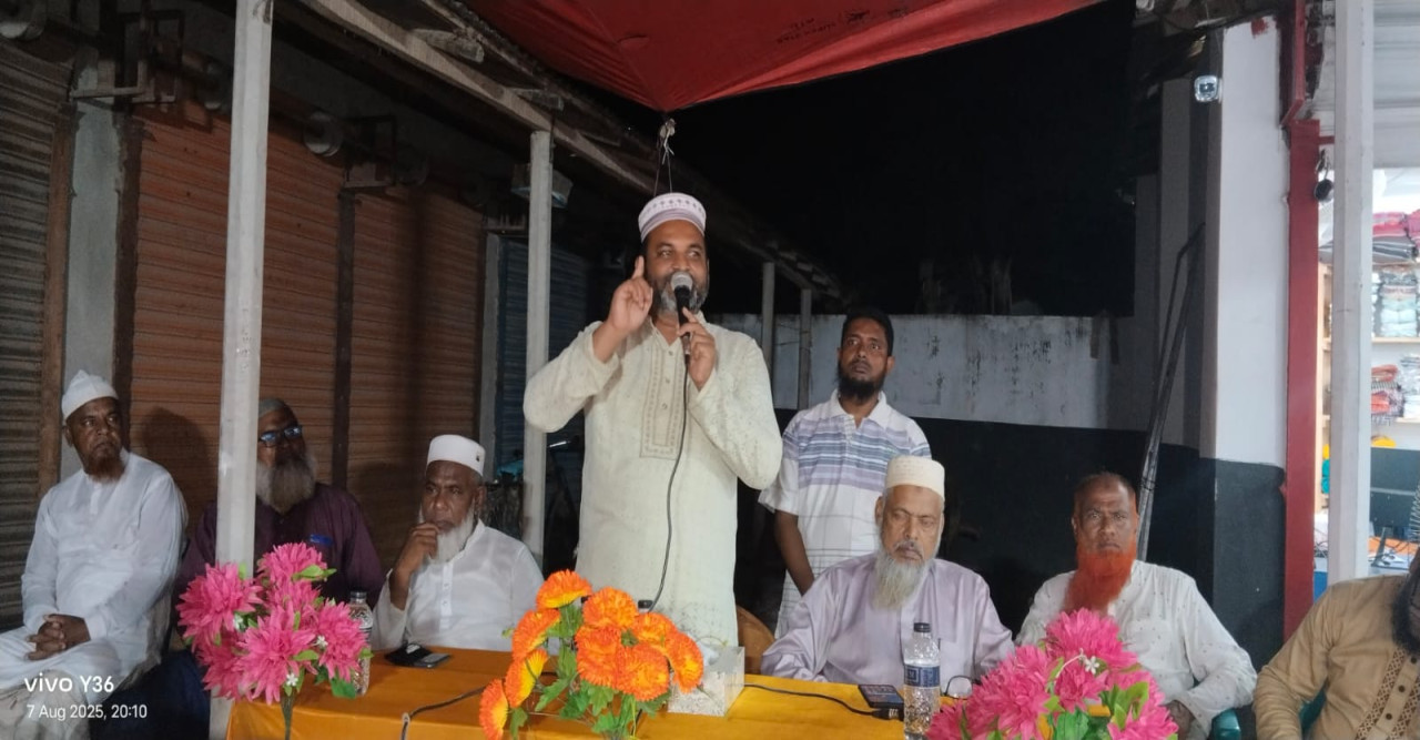 ধোপাপাড়া বাজারে পুঠিয়া উপজেলা জামায়াতের গণসংযোগ ও আলোচনা সভা অনুষ্ঠিত